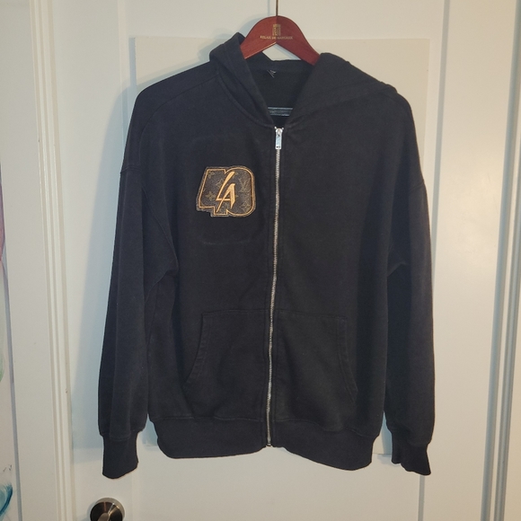 LA40 designer custom zipper hoodie sweater, XS - S - Picture 6 of 9